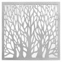 Зеркальное панно Trees Silver в интернет-магазине «Зеркала с подсветкой» фото
